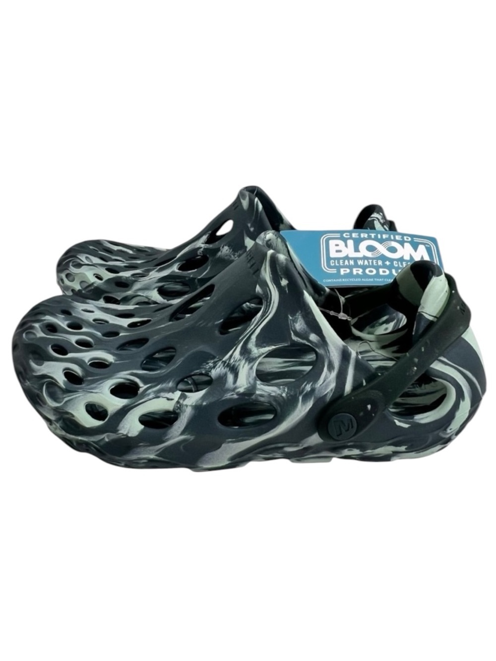 Merrell Hydro Moc Elements Women's Green Slip-On Casual Water Sandals 7
